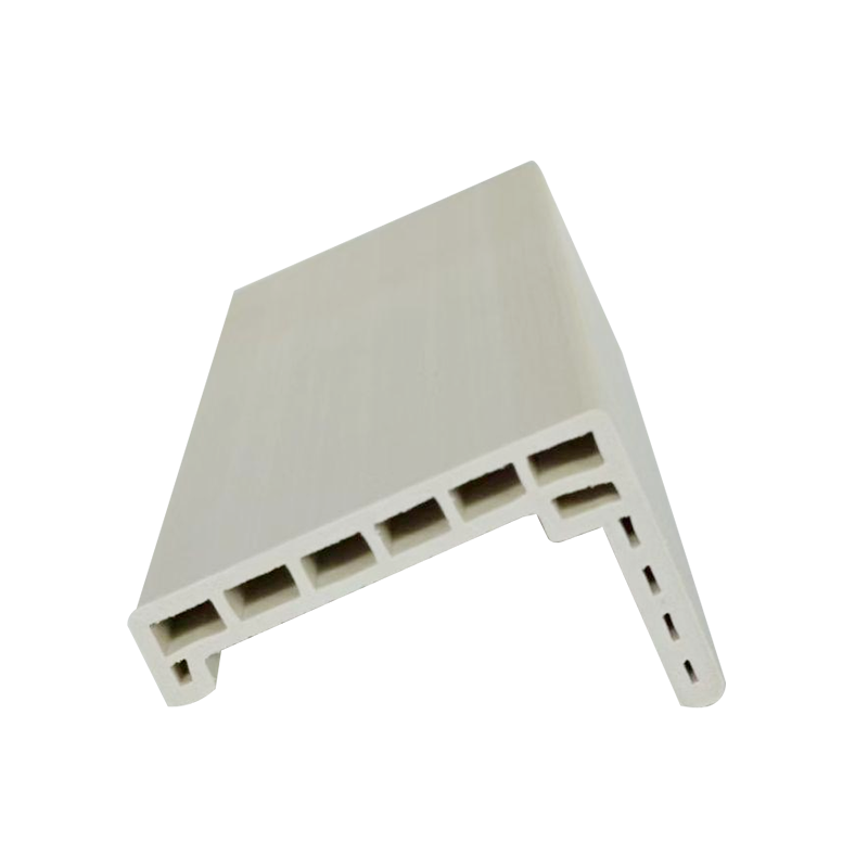 60*38/80*60/100*60 mm Off White Flat WPC Door Architrave